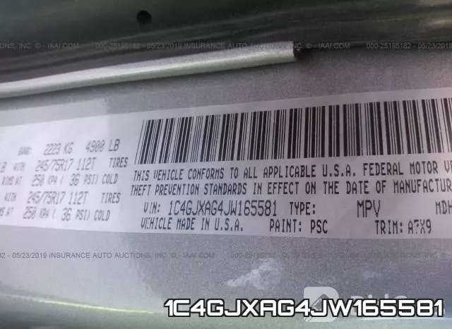 1C4GJXAG4JW165581 фото 10