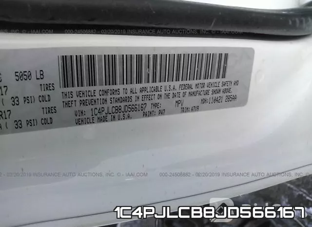 1C4PJLCB8JD566167 фото 10