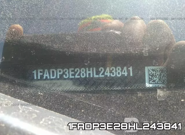 1FADP3E28HL243841 фото 10