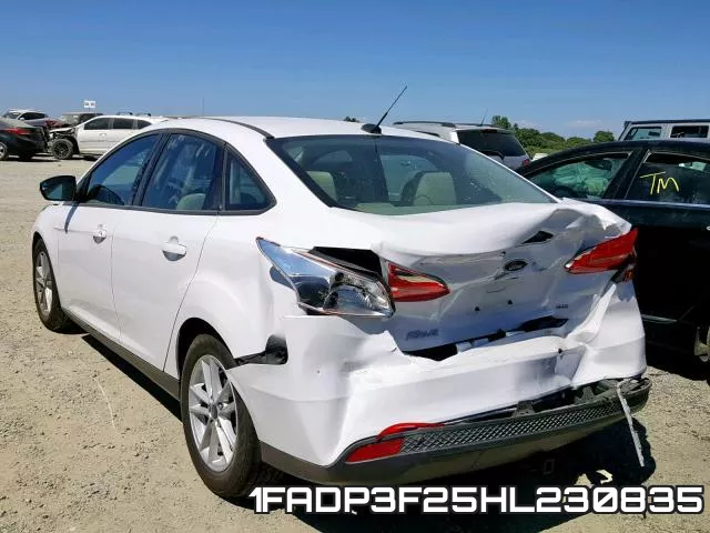 1FADP3F25HL230835 фото 4