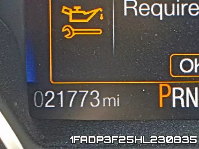 1FADP3F25HL230835 фото 9