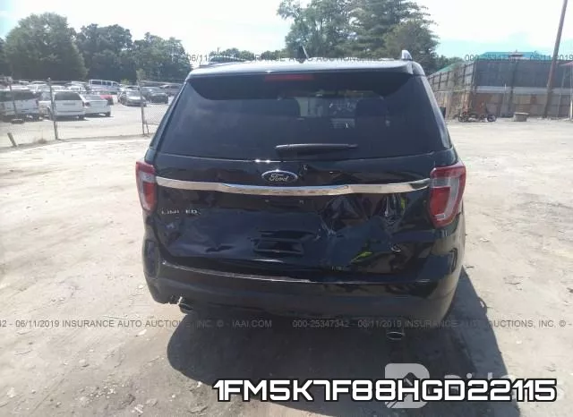 1FM5K7F88HGD22115 фото 7