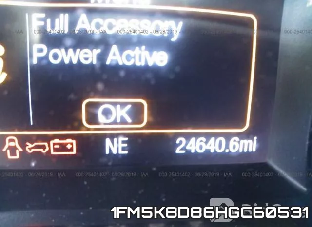 1FM5K8D86HGC60531 фото 8