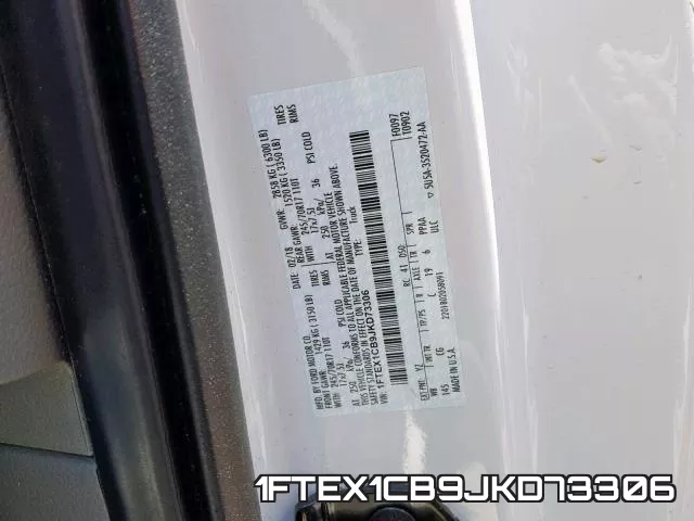 1FTEX1CB9JKD73306 фото 2
