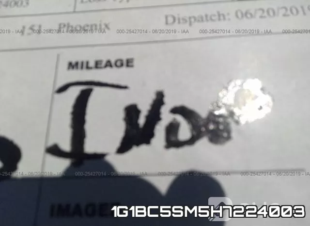 1G1BC5SM5H7224003 фото 8