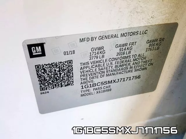 1G1BC5SMXJ7171756 фото 2