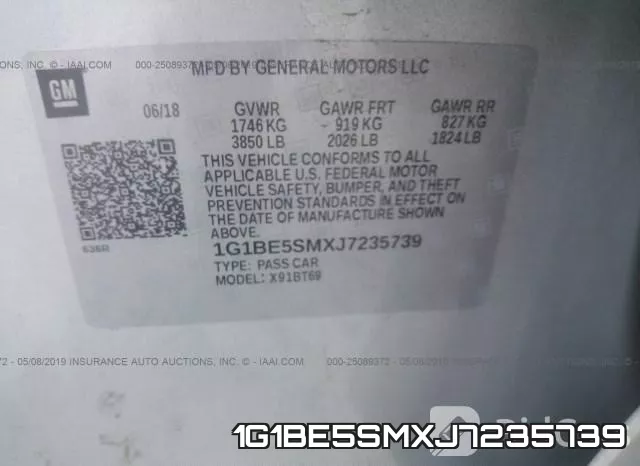1G1BE5SMXJ7235739 фото 10