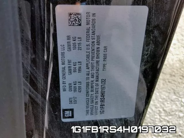 1G1FB1RS4H0197032 фото 2