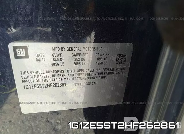 1G1ZE5ST2HF262861 фото 10