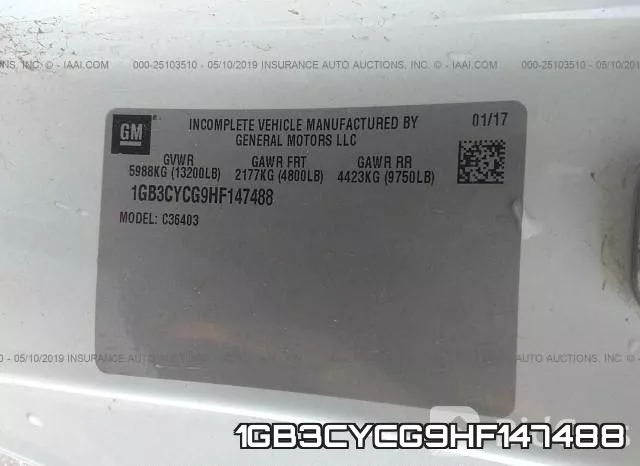 1GB3CYCG9HF147488 фото 10