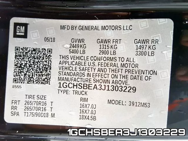 1GCHSBEA3J1303229 фото 2