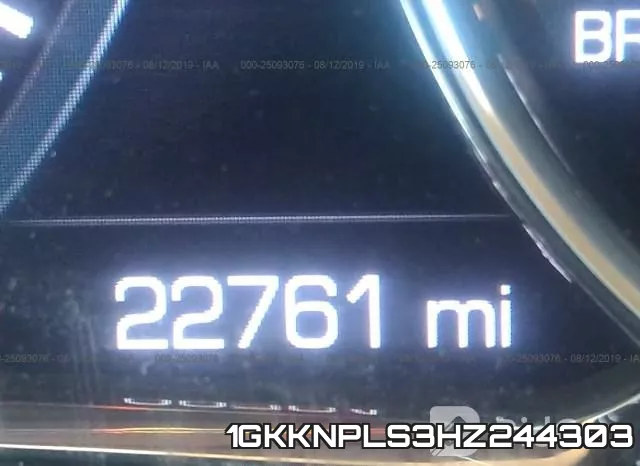 1GKKNPLS3HZ244303 фото 8