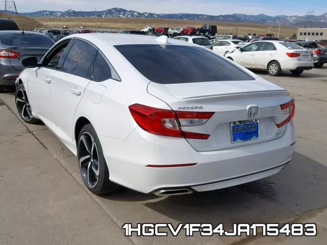 1HGCV1F34JA175483 фото 4