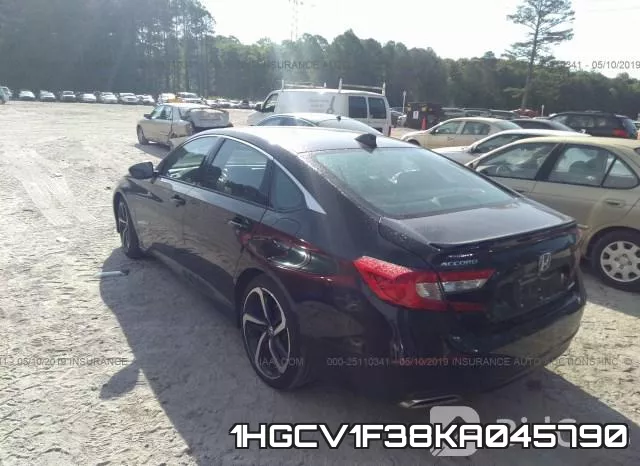 1HGCV1F38KA045790 фото 4