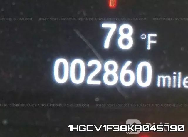 1HGCV1F38KA045790 фото 8