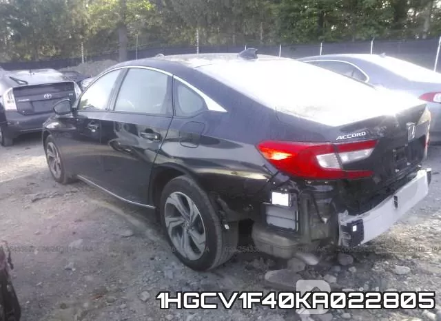 1HGCV1F40KA022805 фото 4