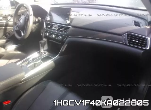 1HGCV1F40KA022805 фото 6