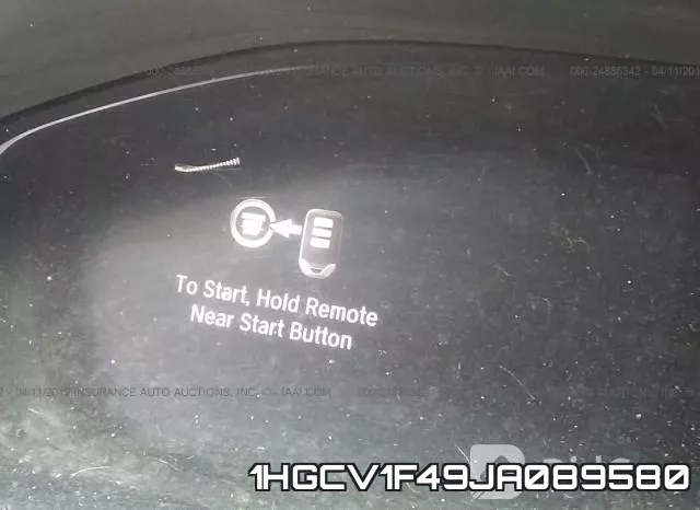 1HGCV1F49JA089580 фото 8
