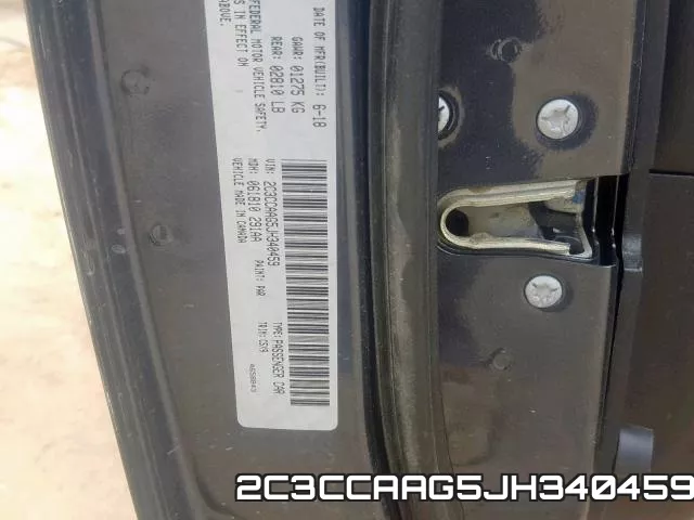 2C3CCAAG5JH340459 фото 2
