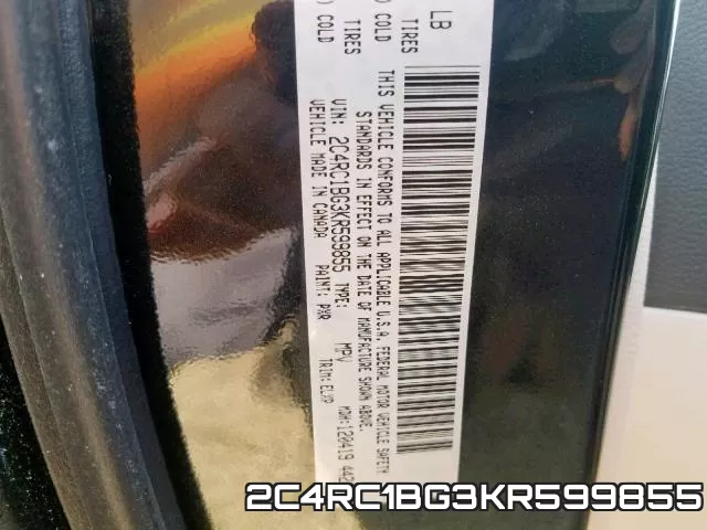 2C4RC1BG3KR599855 фото 2
