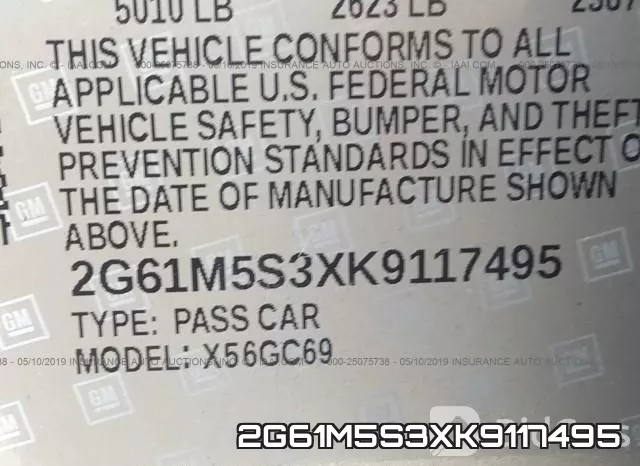 2G61M5S3XK9117495 фото 10
