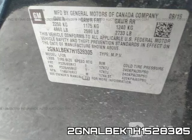2GNALBEK7H1528305 фото 10