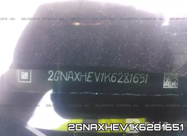 2GNAXHEV1K6281651 фото 10