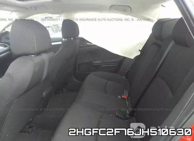 2HGFC2F76JH510630 фото 9