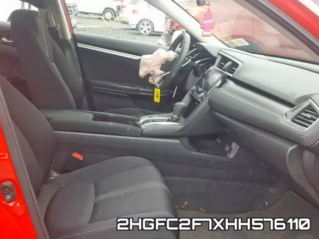 2HGFC2F7XHH576110 фото 6