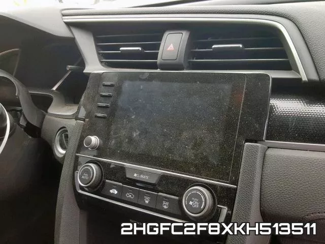 2HGFC2F8XKH513511 фото 10