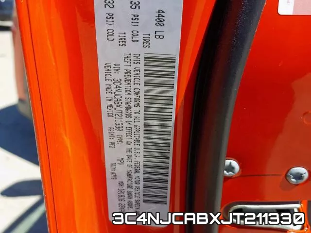 3C4NJCABXJT211330 фото 2