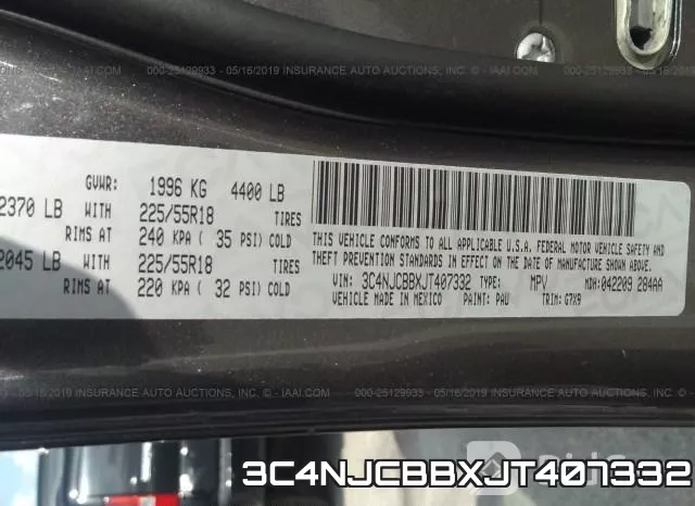 3C4NJCBBXJT407332 фото 10