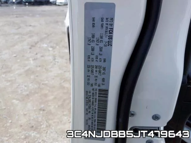 3C4NJDBB5JT479643 фото 2