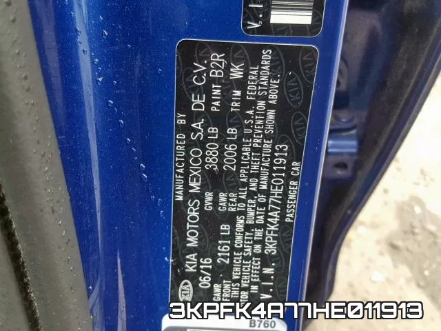 3KPFK4A77HE011913 фото 2