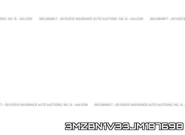 3MZBN1V33JM187698 фото 2