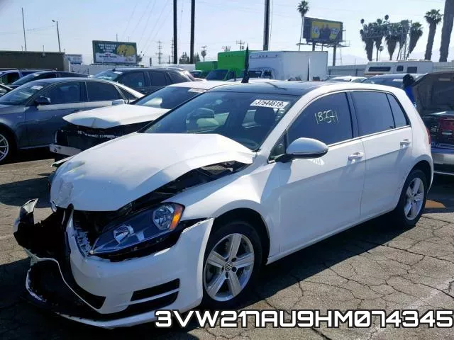 3VW217AU9HM074345 фото 3