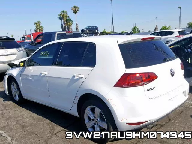 3VW217AU9HM074345 фото 4