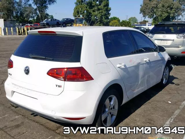 3VW217AU9HM074345 фото 5
