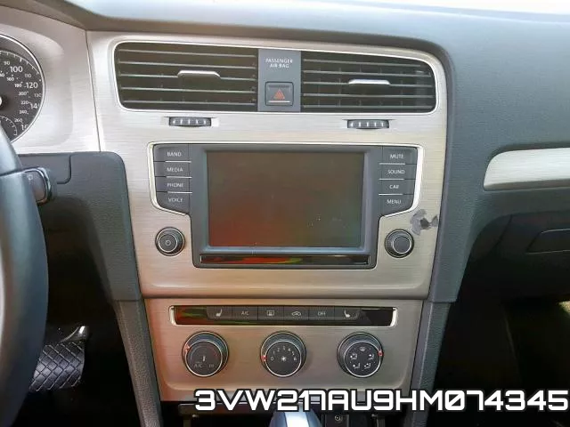3VW217AU9HM074345 фото 10