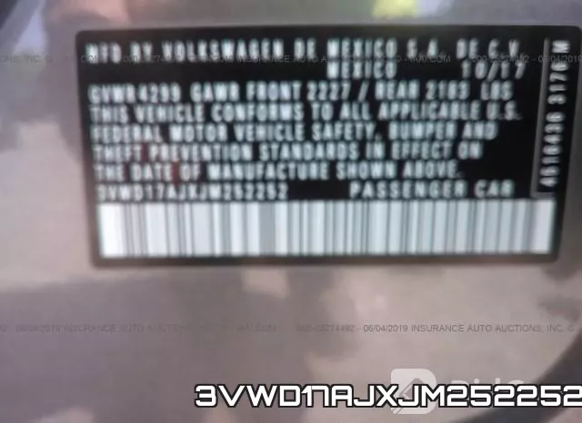 3VWD17AJXJM252252 фото 10
