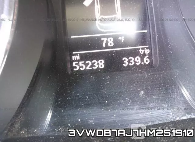 3VWDB7AJ7HM251910 фото 8