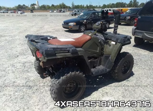 4XASEA578HA643716 фото 5