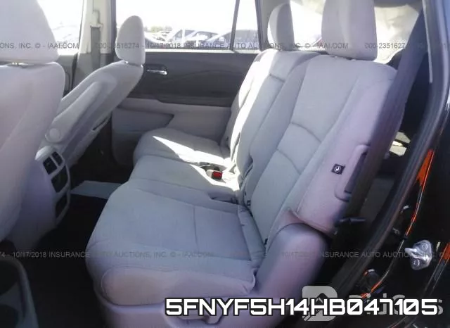 5FNYF5H14HB047105 фото 9