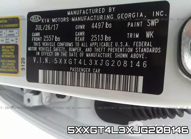 5XXGT4L3XJG208146 фото 10