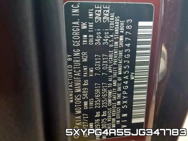 5XYPG4A55JG347783 фото 2