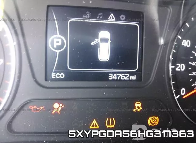 5XYPGDA56HG317363 фото 8