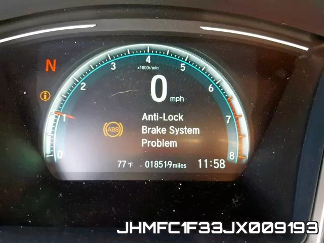 JHMFC1F33JX009193 фото 9