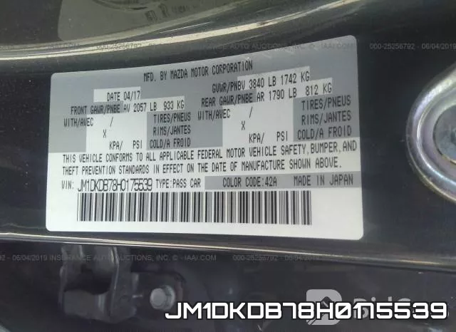 JM1DKDB78H0175539 фото 10