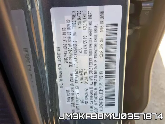 JM3KFBDM1J0357874 фото 2