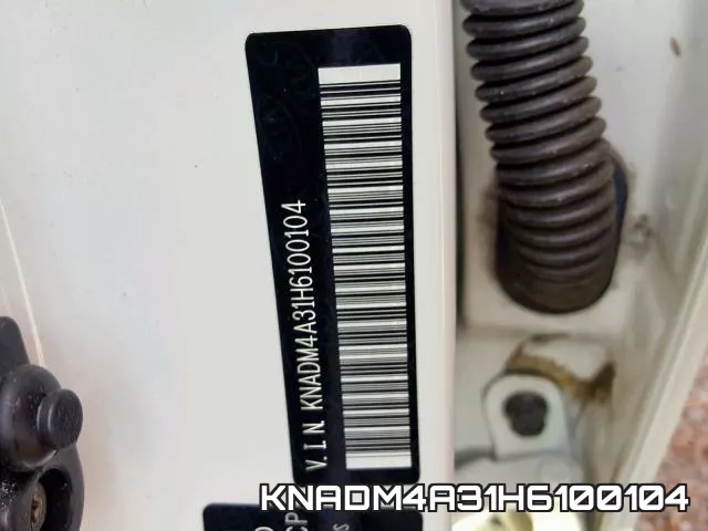 KNADM4A31H6100104 фото 2